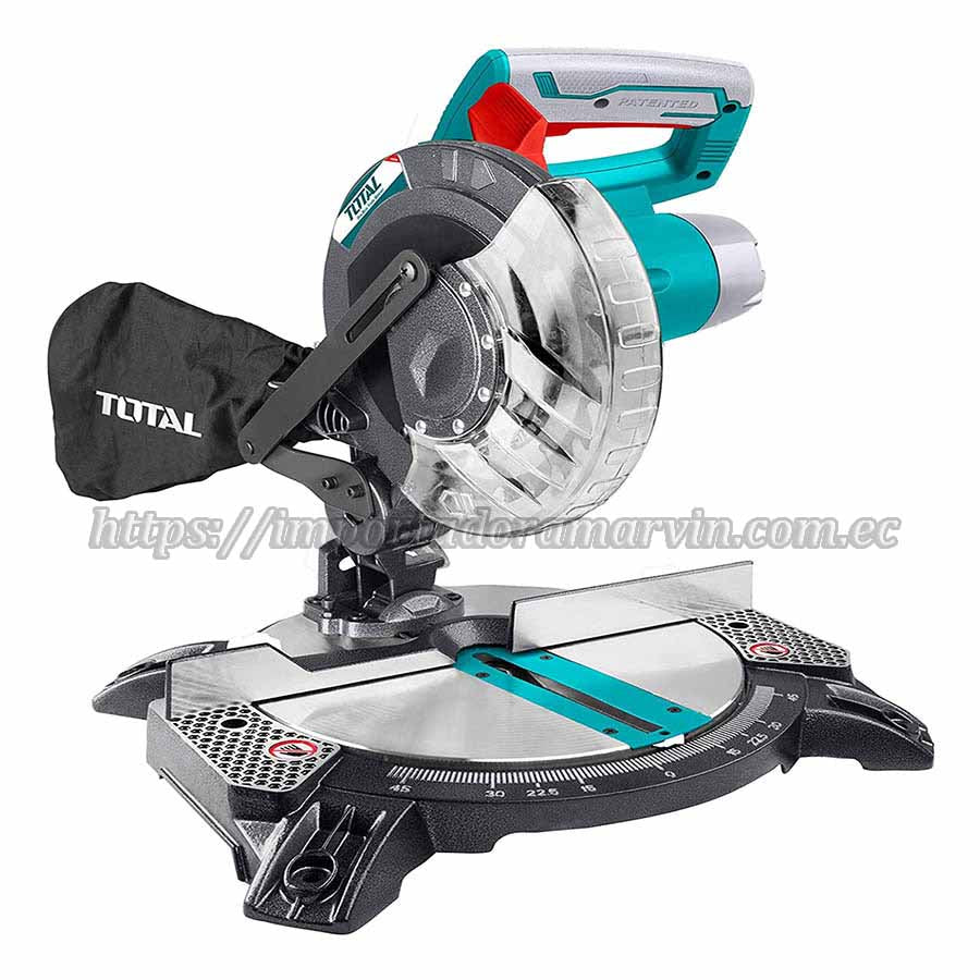 Ingleteadora TOTAL 8 ¼” 1400W INDUSTRIAL. Importadora Marvin